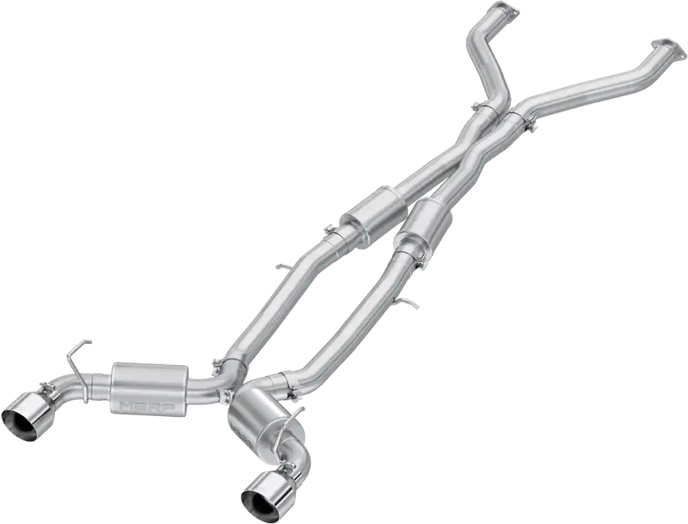 MBRP 3" Cat Back Dual Rear Exit (Z 23-24) - T304 Stainless Steel Warranty Included