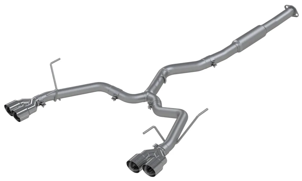 MBRP 3" Cat Back Dual Split Rear Exit Race Version (WRX/STI 15-21) - T304 Stainless Steel Same Day Shipping