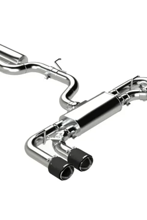 MBRP 3" Cat-Back 2.5" Quad Rear Exit Active Exhaust (Golf R 22-24) - T304 Stainless Steel Mega Sale