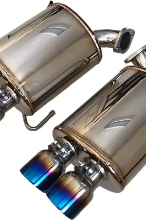 AVO 4 Door Sedan Rear Muffler Kit with Dual Exit Exhaust Tips (Impreza WRX 22+ ) Latest