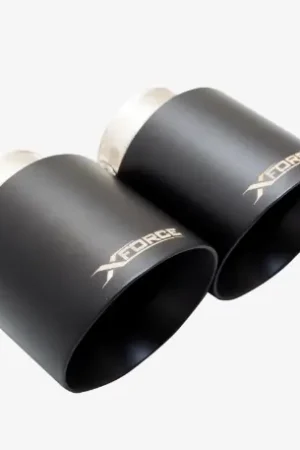 High Quality XForce Black 4" Tips (Supra 19-21)