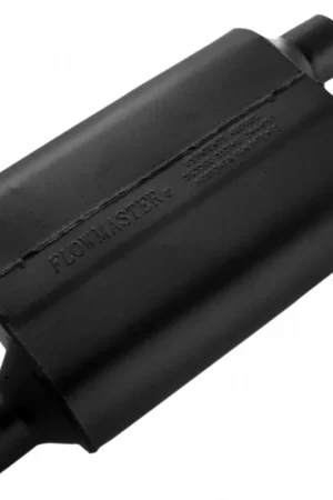 Flowmaster 40 Series Chambered Muffler 40 Series - 2.25 Offset In / 2.25 Offset Out - Aggressive Sound Certified