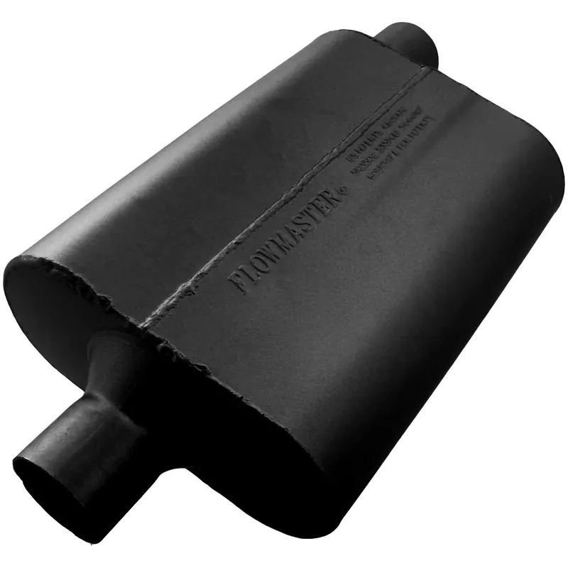 Exclusive Offer Flowmaster 40 Series Chambered Muffler 40 Series - 2.25" INC/OUTO - Aggressive Sound