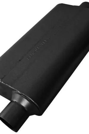 Flowmaster 50 Series Delta Flow Chambered Muffler 50 Delta Flow® Stainless Steel - 2.50 Offset In / 2.50 Center Out - Moderate Sound Best Price