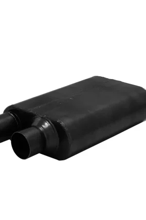 Flowmaster 80 Series Chambered Muffler 80 Series Crossflow Stainless Steel -2.50 In / Out Same Side Out-Moderate/Aggressive Sound New Release