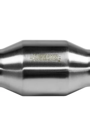 Today Only Flowmaster Catalytic Converter-Universal-200 Series-2.50 in Inlet/Outlet-49 State CAT UNIV 200 SRS. METAL H.F. 2.50in.