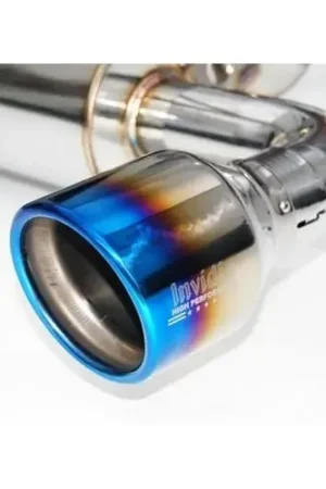 Invidia Clamp On Tip Single - Rolled Edge Titanium (BRZ 12-21/86 12-24) New Arrival