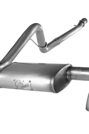 Warranty Included aFe MACH Force-Xp Hi-Tuck 2.5" 409 Stainless Cat-Back Exhaust - 12-18 JK Wrangler V6 2-Door