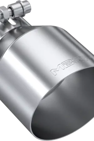 MBRP MBRP Universal Stainless Steel Tip 2.5in ID / 4.5in OD Out / 6.5in Length Angle Cut Single Wall Certified
