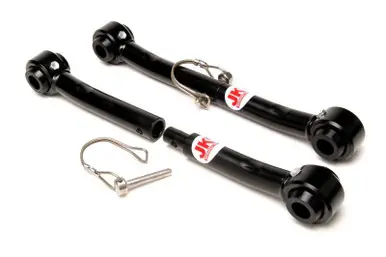 JKS Manufacturing Jeep Wrangler YJ Quick Disconnect Sway Bar Links 0-2in Lift - Front - JKS5007 Today Only