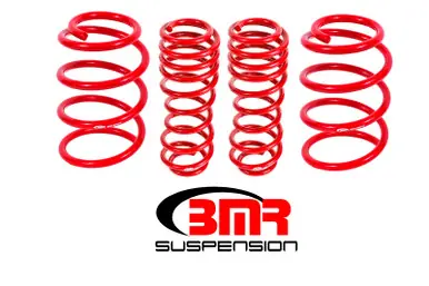 BMR 07-14 Shelby GT500 Performance Version Lowering Springs (Set Of 4) - Red - SP070R Original
