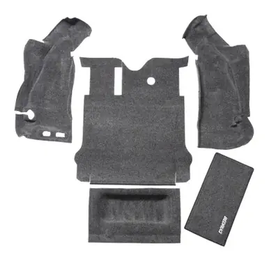 Certified BedRug 11-16 Jeep JK 2Dr Rear 5pc Cargo Kit (Incl Tailgate & Tub Liner) - BRJK11R2