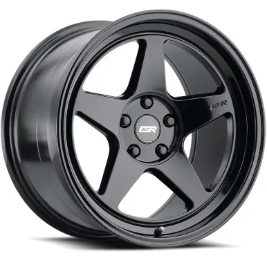 ESR Wheels CR5 19x10 / 5x105 BP (Custom Drill) +35 Gloss Black One Day Deal