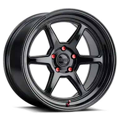 Kansei K14B Roku 18x9.5in / 5x114.3 BP / 38mm Offset / 73.1mm Bore - Gloss Black Wheel - K14B-189512+38 Direct From Manufacturer