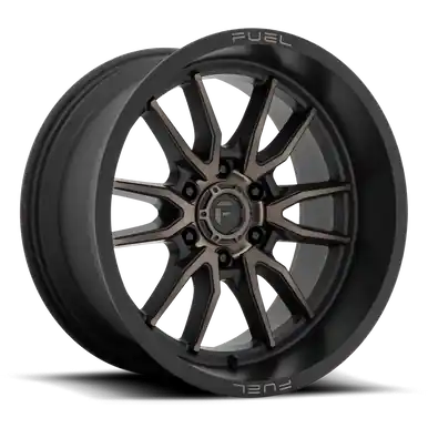 Fuel Off Road Model D762 CLASH 6 Matte Black w/Dark Tint 17X9 Express Delivery