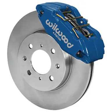 High Quality Wilwood DPHA Front Caliper & Rotor Kit Honda / Acura w/ 262mm OE Rotor - Competition Blue - 140-12996-CB