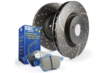 EBC S6 Kits Bluestuff Pads and GD Rotors - S6KF1250 Secure Checkout