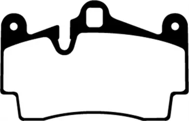 EBC 04-07 Porsche Cayenne 3.2 Redstuff Rear Brake Pads - DP31474C Handmade