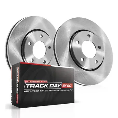 Power Stop 98-99 Acura CL Rear Track Day SPEC Brake Kit - TDSK1244 High Quality