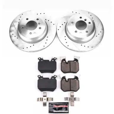 Limited Time Power Stop 08-10 BMW 135i Rear Z23 Evolution Sport Brake Kit - K5688