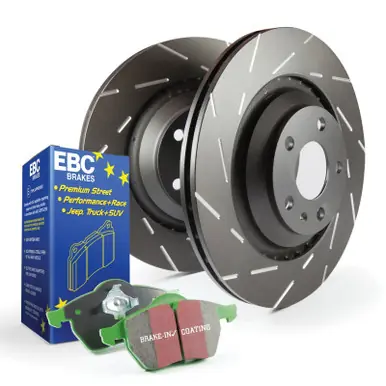 EBC S2 Kits Greenstuff Pads and USR Rotors - S2KF1270 Exclusive