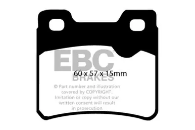 One Day Deal EBC 94-96 Saab 900 2.0 Turbo Ultimax2 Rear Brake Pads - UD427