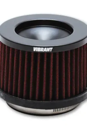 Vibrant The Classic Perf Air Filter 4.75in O.D. Cone x 3-1/2in Tall x 3in inlet I.D. Turbo Outlets Top Rated