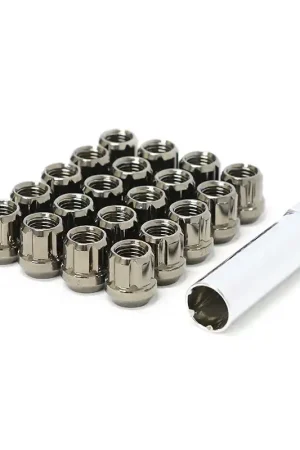 Secure Checkout Wheel Mate Muteki Open End Lug Nuts - Titanium 12x1.50