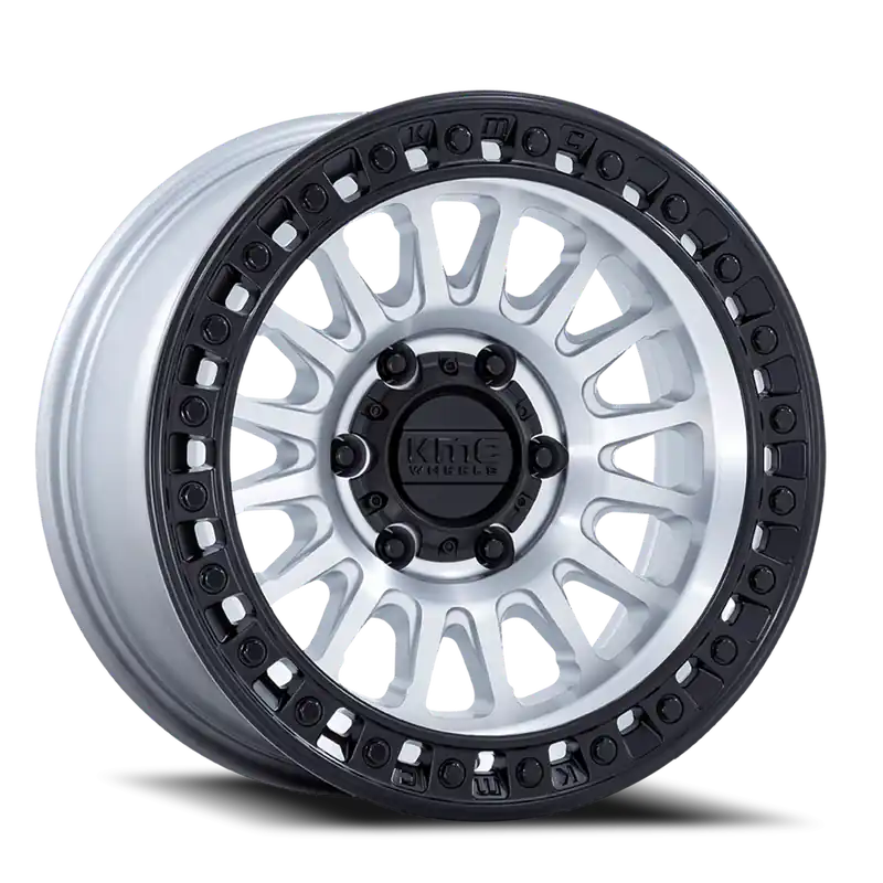 Mega Sale KMC IMS KM552 DB 20x9 +18 6x135mm 87.1mm Machined Matte Black Lip