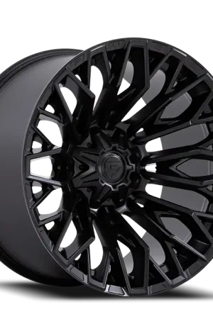 Fuel Strike FC865 MX 22x12 -44 6x135/6x139.7mm 106.1mm Blackout Mega Sale