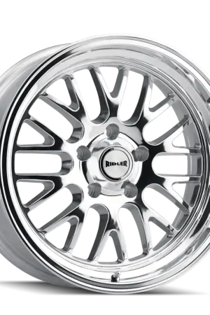 Ridler 607 Polished 20x10 5x127 0mm 83.82mm Authentic