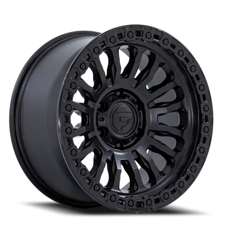 Affordable Fuel Rincon SBL FC857MB 20x10 -18 8x180mm 124.2mm Matte Black Gloss Black Lip