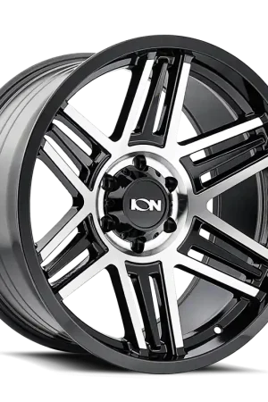 Ion 147 Gloss Black Machined 17x9 6x135 0mm 87mm Trusted Brand