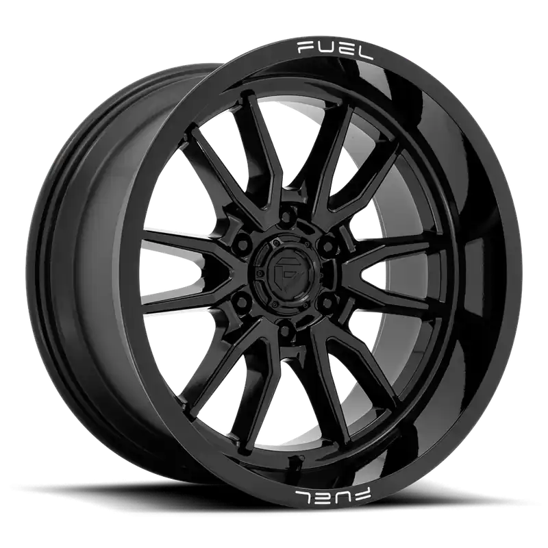 Fuel Clash 6 D760 17x9 +1 6x135mm 87.1mm Gloss Black Trending