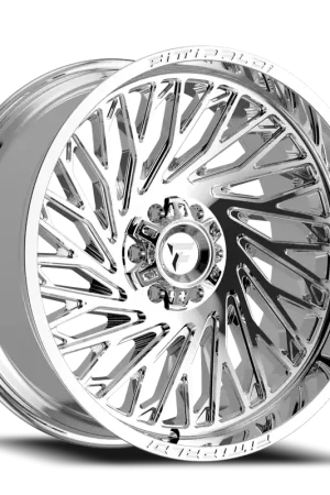 Certified Fittipaldi Offroad Alpha Series FA15MC 22x10 -19 8x180mm 124.3mm Chrome Mirror Coat Chrome