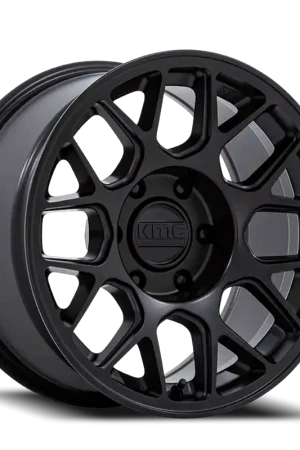 KMC Hatchet KM730MX 17x8.5 +25 5x127mm 71.5mm Matte Black Cheap