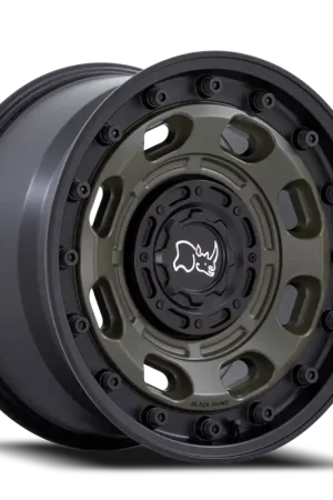 Worldwide Shipping Black Rhino Atlas ODG 17x8.5 -10 6x135/6x139.7mm 106.1mm Olive Drab Green Black Lip