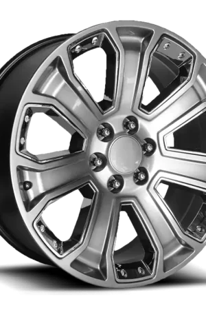 Performance Replica PR113 SL 20x9 +24 6x139.7mm 78.3mm Hyper Silver Dark Chrome Accents Trusted Brand