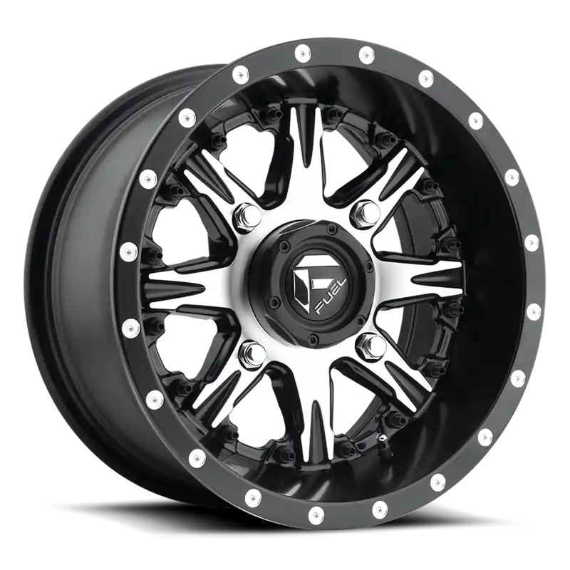 In Demand Fuel Nutz UTV D541 14x7 +13 4x156mm 132mm Black Machined