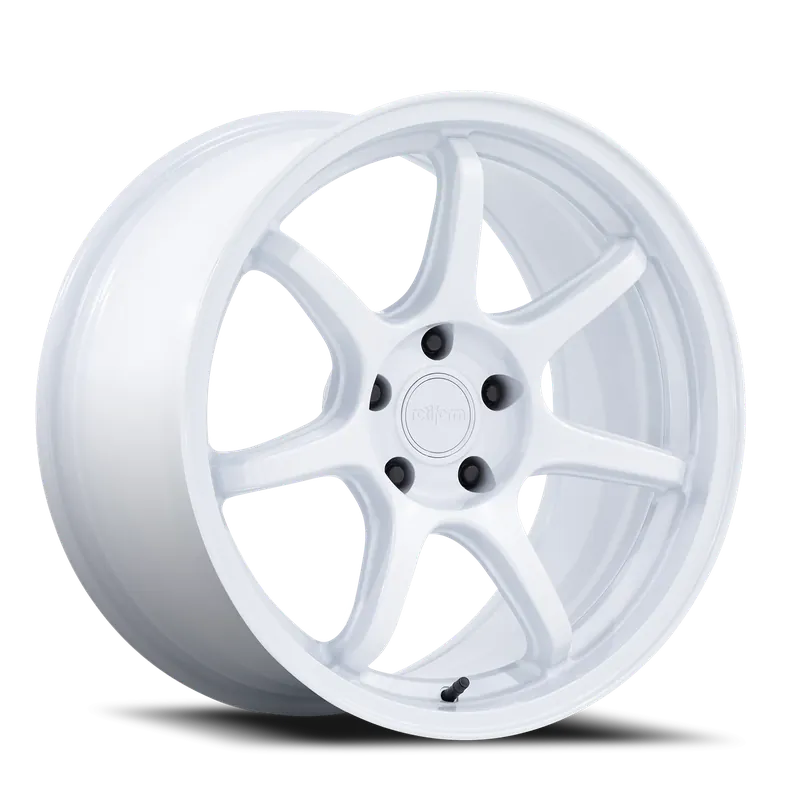 Crafted Rotiform BPU RC208WX 19x9.5 +38 5x114.3mm 72.56mm Gloss White