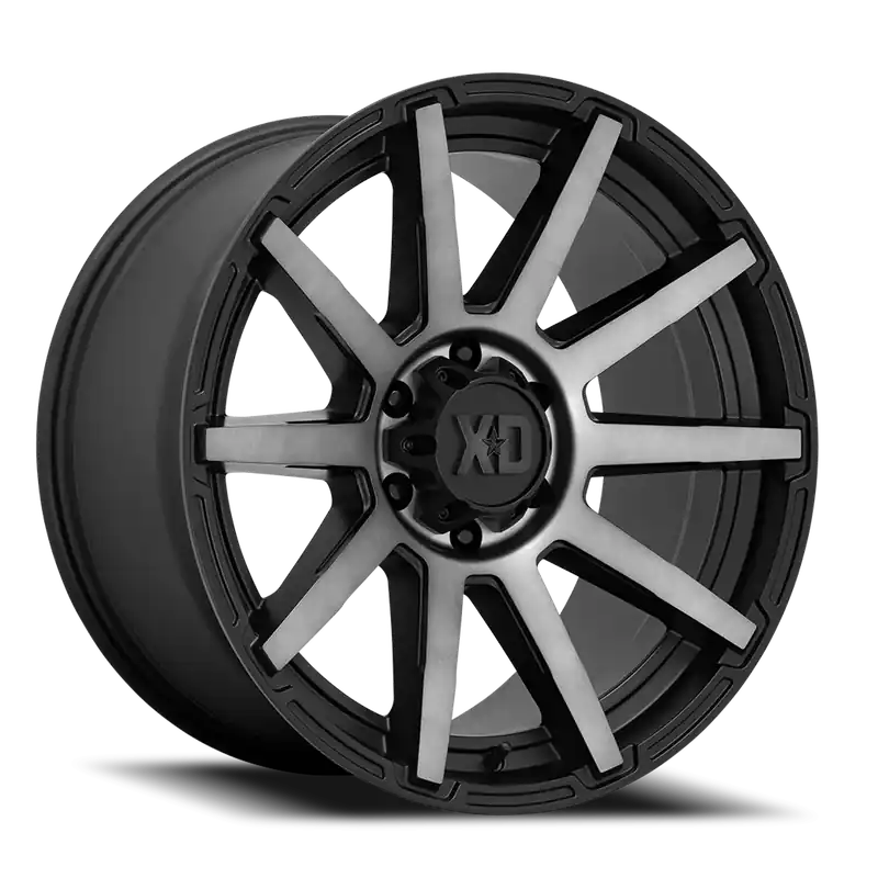 XD Series Outbreak XD847 SBGT 20x9 +18 5x127mm 71.5mm Satin Black Gray Tint Exclusive Offer