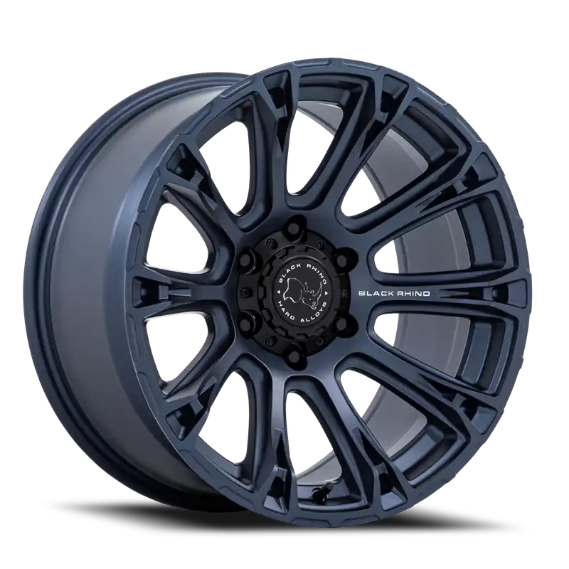 Black Rhino Diamondback LX 17x8.5 +25 6x139.7mm 106.1mm Metallic Blue Worldwide Shipping