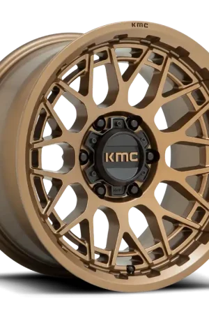 Certified KMC Technic KM722 BRZ 20x9 +18 5x127mm 71.5mm Matte Bronze