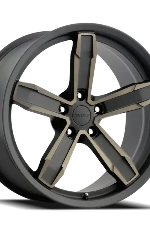 Fan Favorite Factory Reproductions Z10 IROC-Z Z10 Camaro Replica BZ 20x11 +43 5x120mm 66.9mm Satin Black Machined Face-Clear Bronze