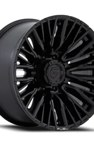 Fuel Rebar 8 D847 20x10 -18 8x165.1mm 125.1mm Blackout Same Day Shipping