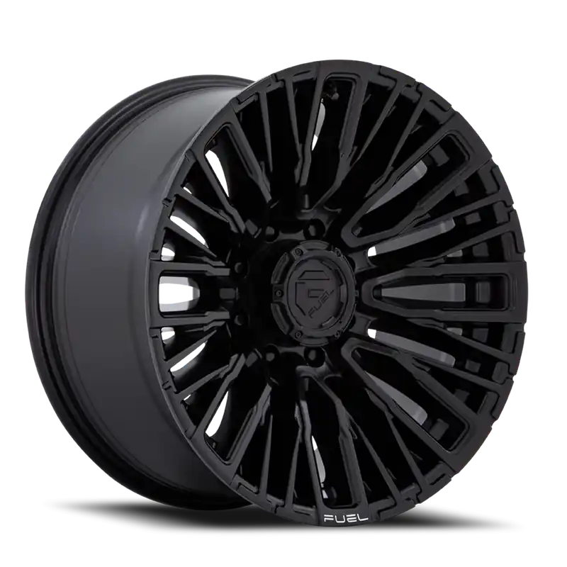 Fuel Rebar 8 D847 20x10 -18 8x165.1mm 125.1mm Blackout Same Day Shipping
