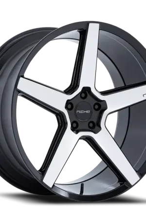 Money Back Guarantee Niche Modena NC283BD 22x9 +15 5x115mm 72.56mm Gloss Black Machined Face