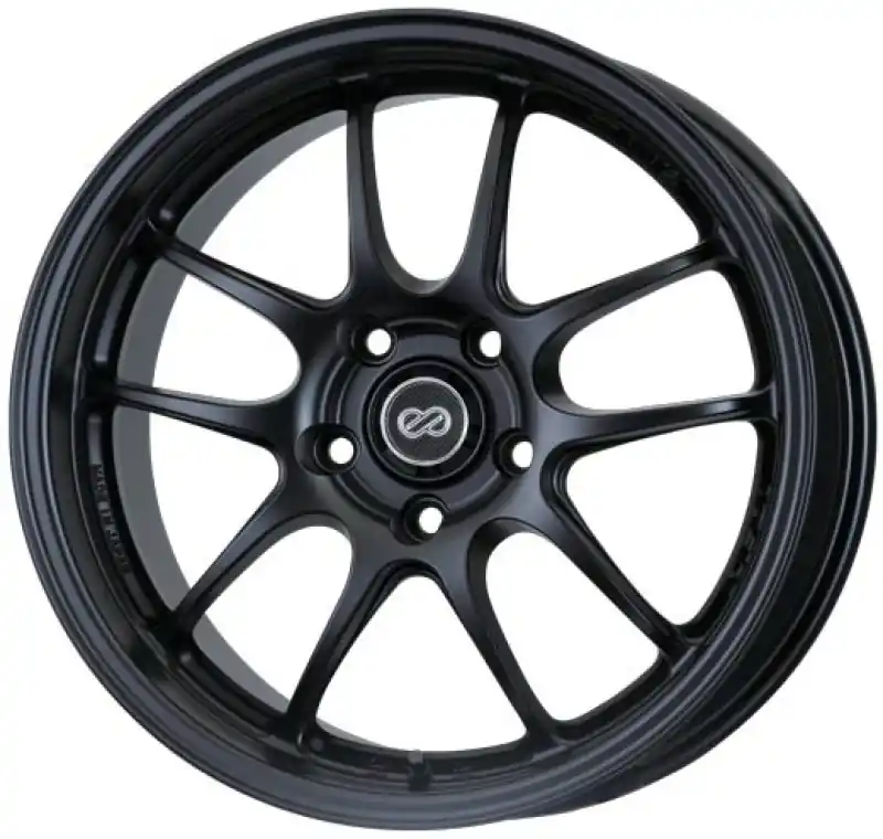 Enkei PF01 17x9 5x114.3 48mm Offset 75mm Bore Diameter Matte Black Wheel Buy Direct
