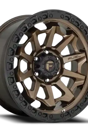 Fuel Covert D696 20x9 +20 8x165.1mm 125.22mm Matte Bronze Black Bead Ring Discount