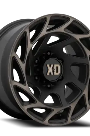 Original XD Series Onslaught XD860 BZ 20x12 -44 8x165.1mm 125.1mm Satin Black Bronze Tint